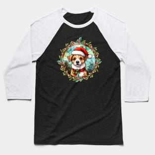 Woofy Christmas Baseball T-Shirt